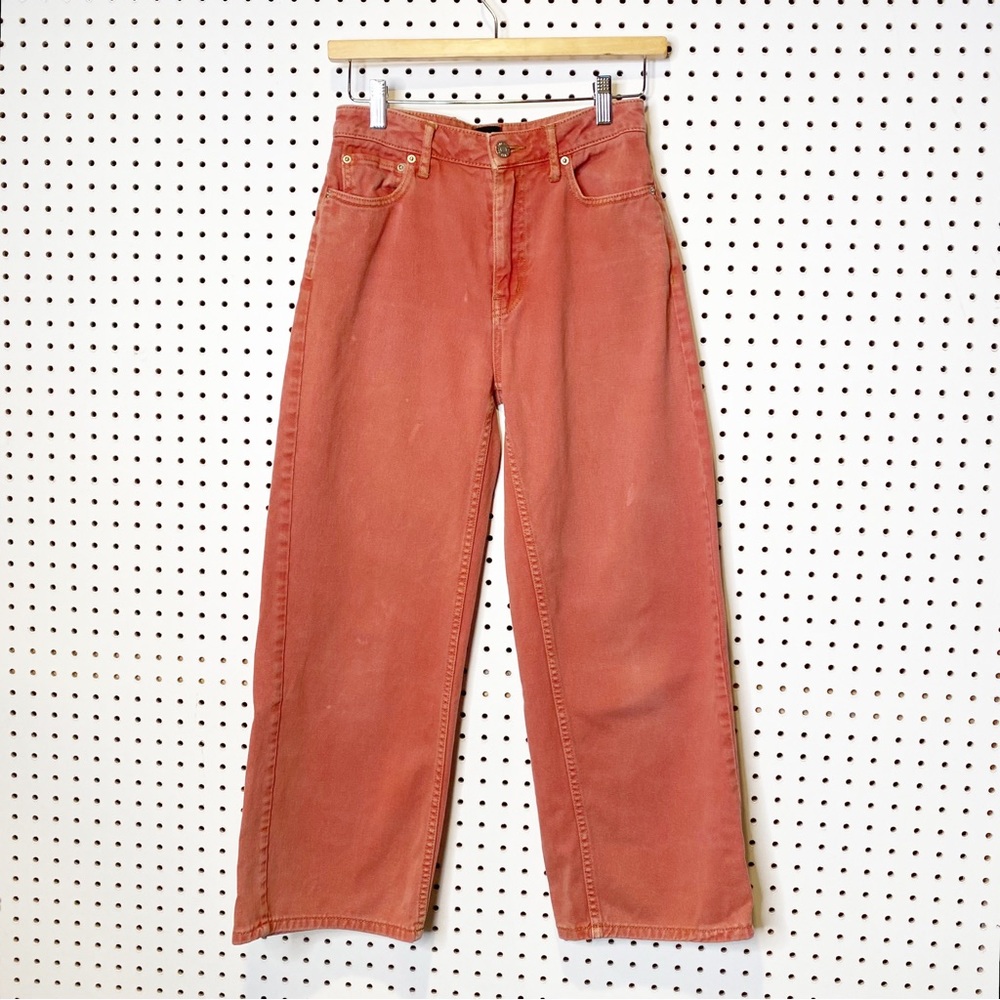 BDG | Wide Leg Jeans, High Waisted, Salmon Color Sz. 25